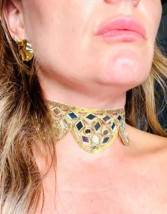 Choker Selva Dorada