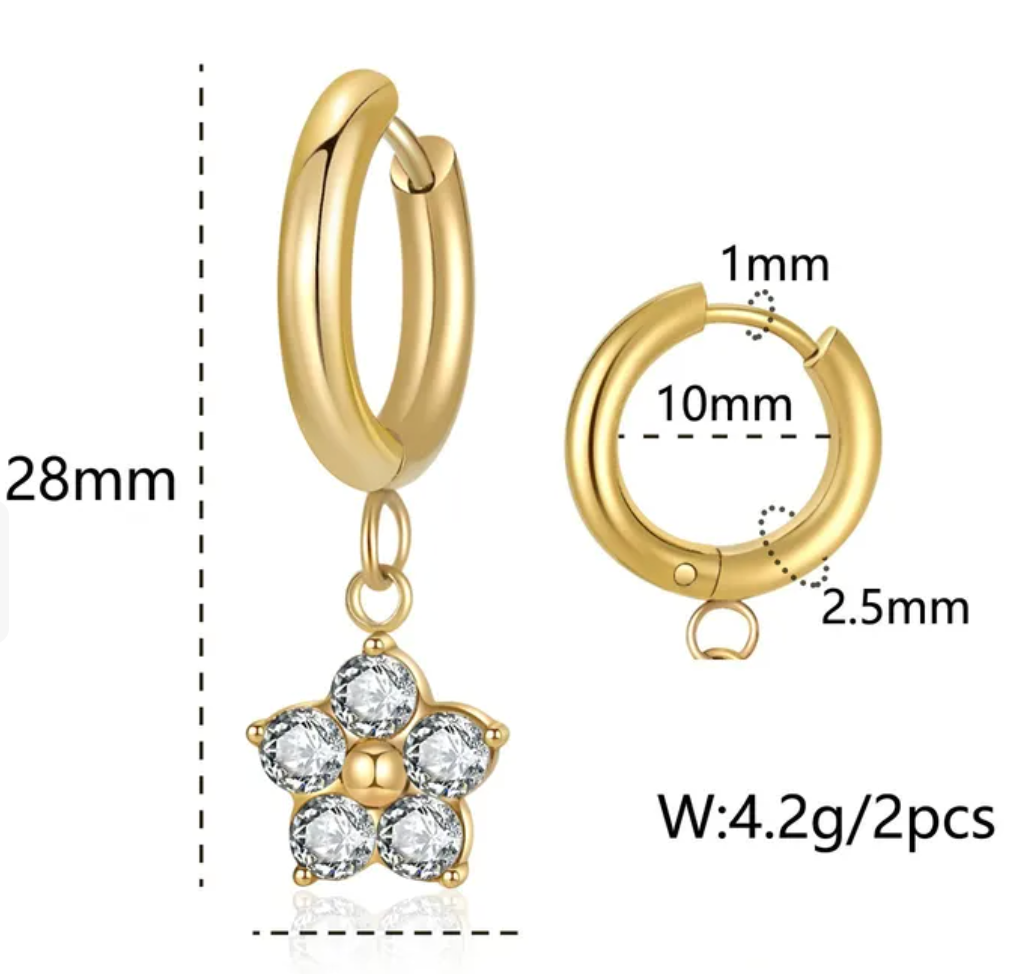 Pendientes aros Austen