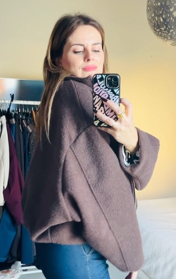 Chaqueta Choco Cozy Bomber