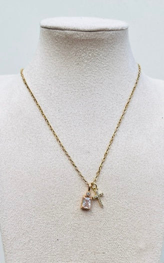 Collar Isadora blanco