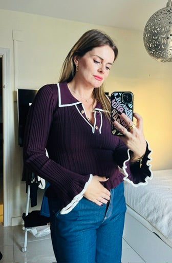 Jersey Bordeaux Charm