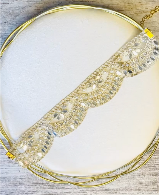 Choker Luna de Marfil